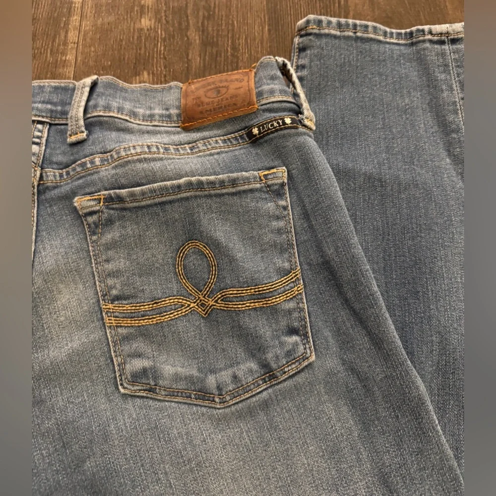 Lucky Brand Sofia Skinny Ankle Jeans Size 4/27 Medium Wash Stretch Denim